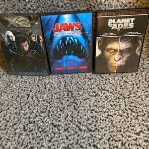 Jaws 3-Movie Collection DVD - Blue Cover